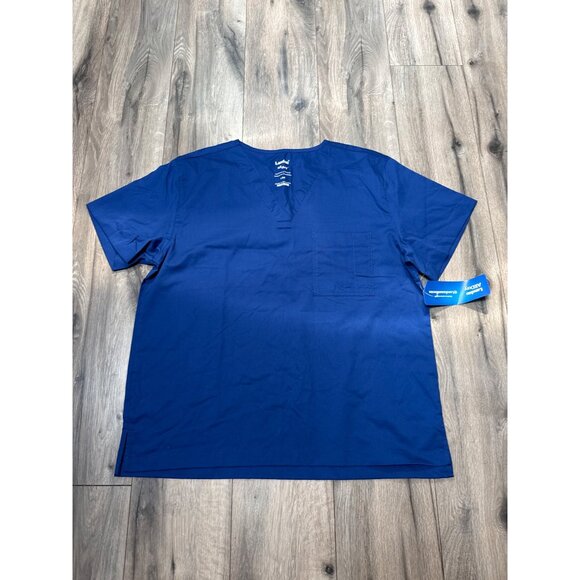 Landau All Day Unisex Scrub Set LGE DK Blue 65% Polyester 35% Cotton Mechanical - Picture 2 of 9